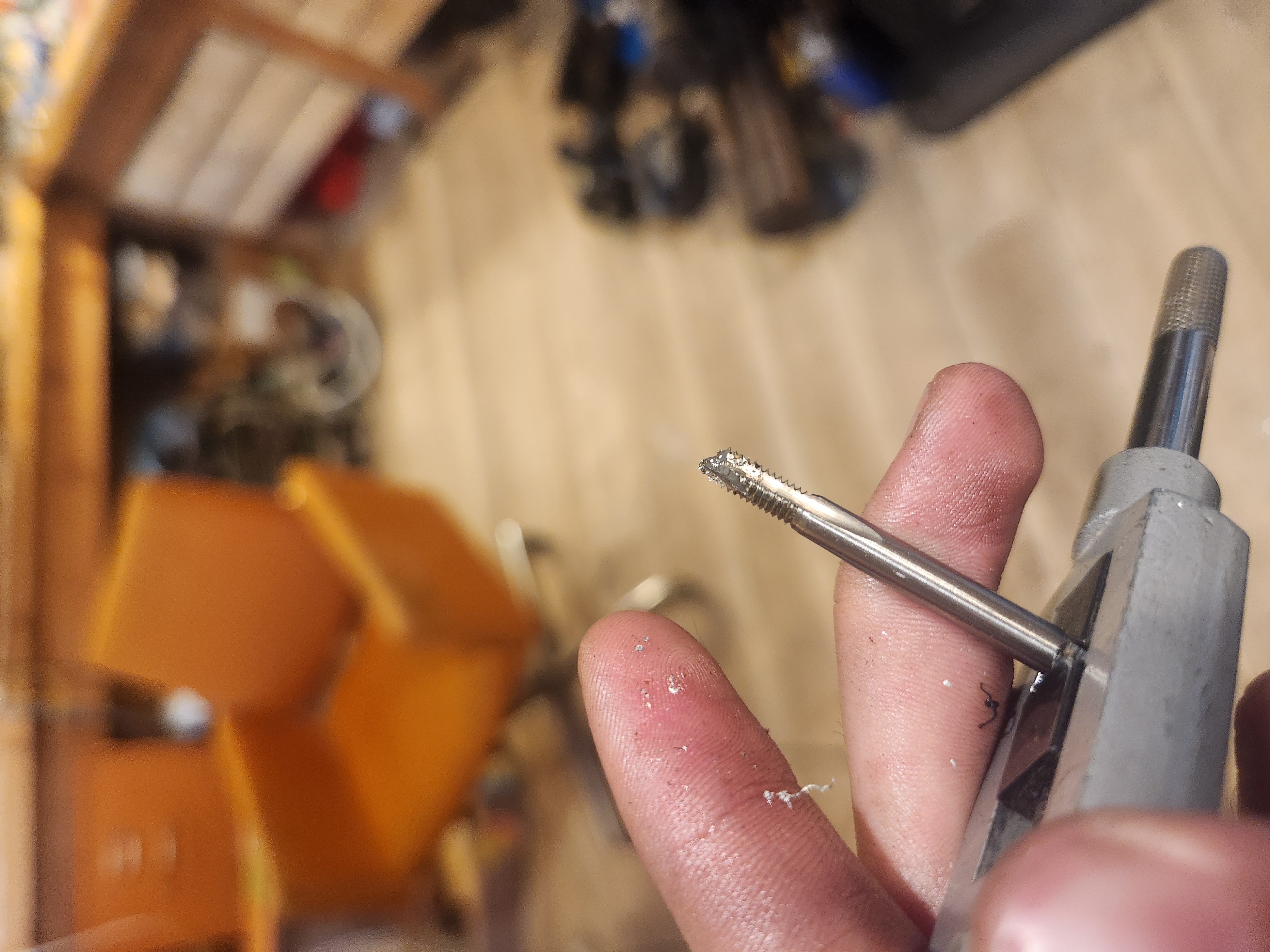 Cutting bearing seats and drilling main hole